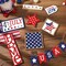 13 Pieces 4th of July Tiered Tray Decor Patriotic Table Decor Wood Signs